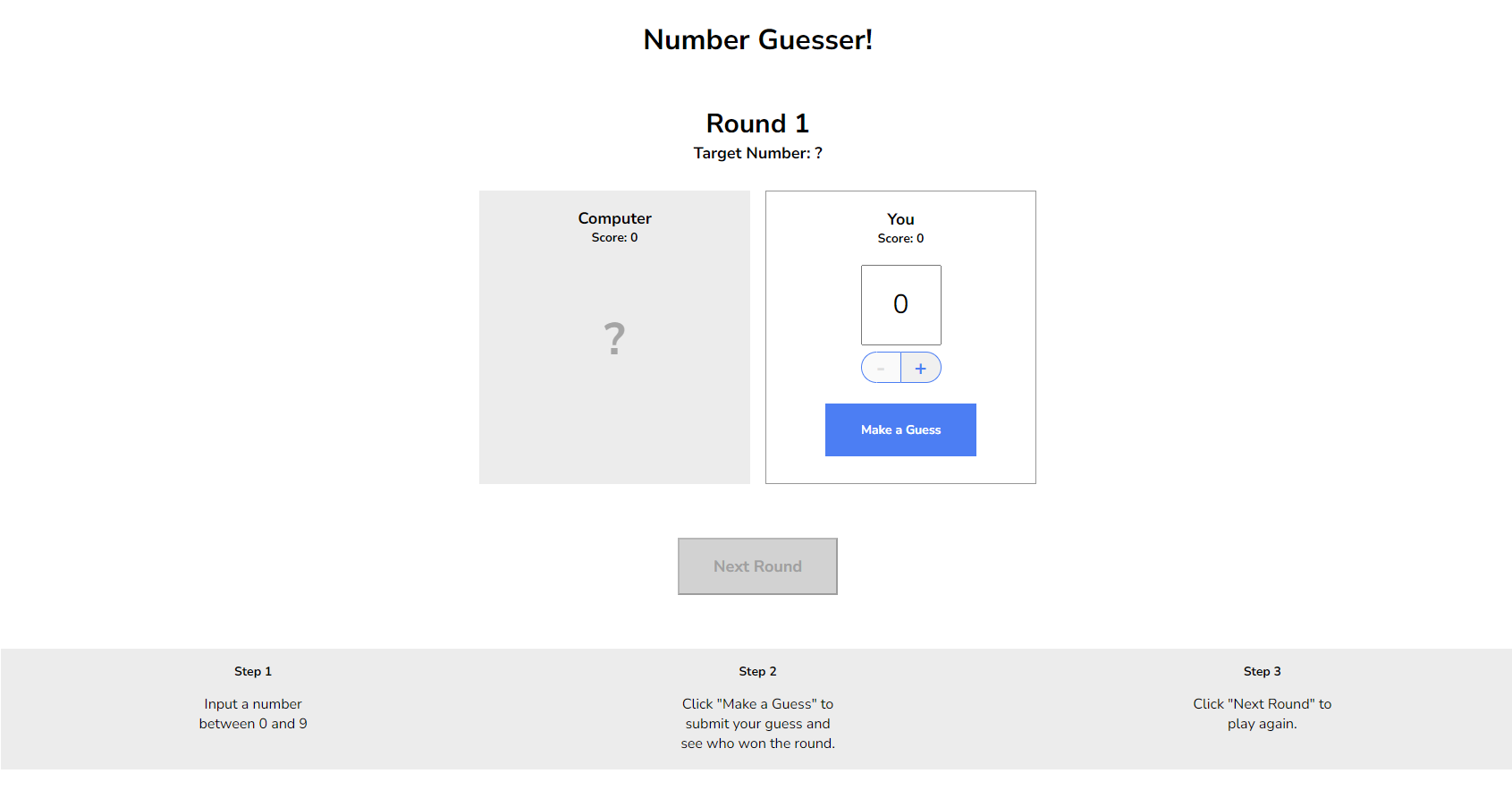 Number Guesser